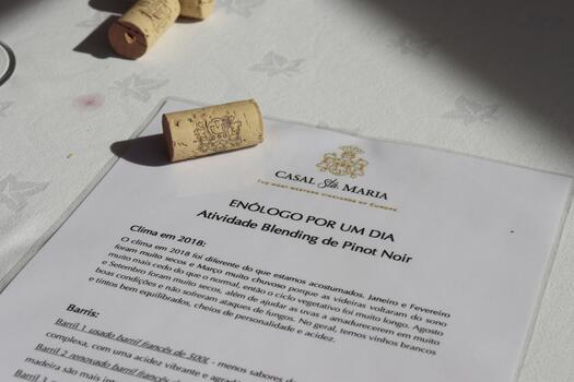 Casal Sta. Maria – Personalized Blending