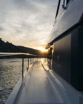 Barco Pacheca River - Sunset on the Douro River